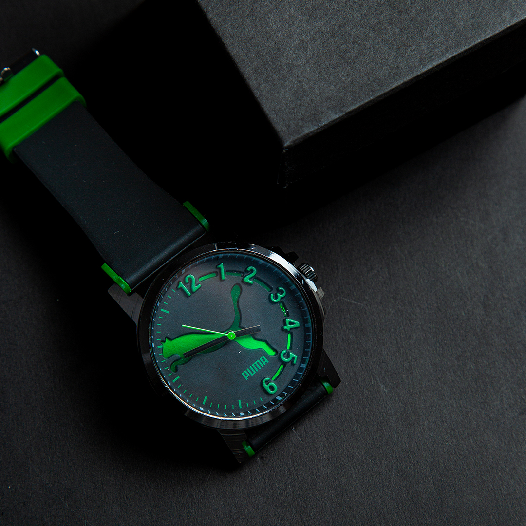 Puma Men Green Watch (642)