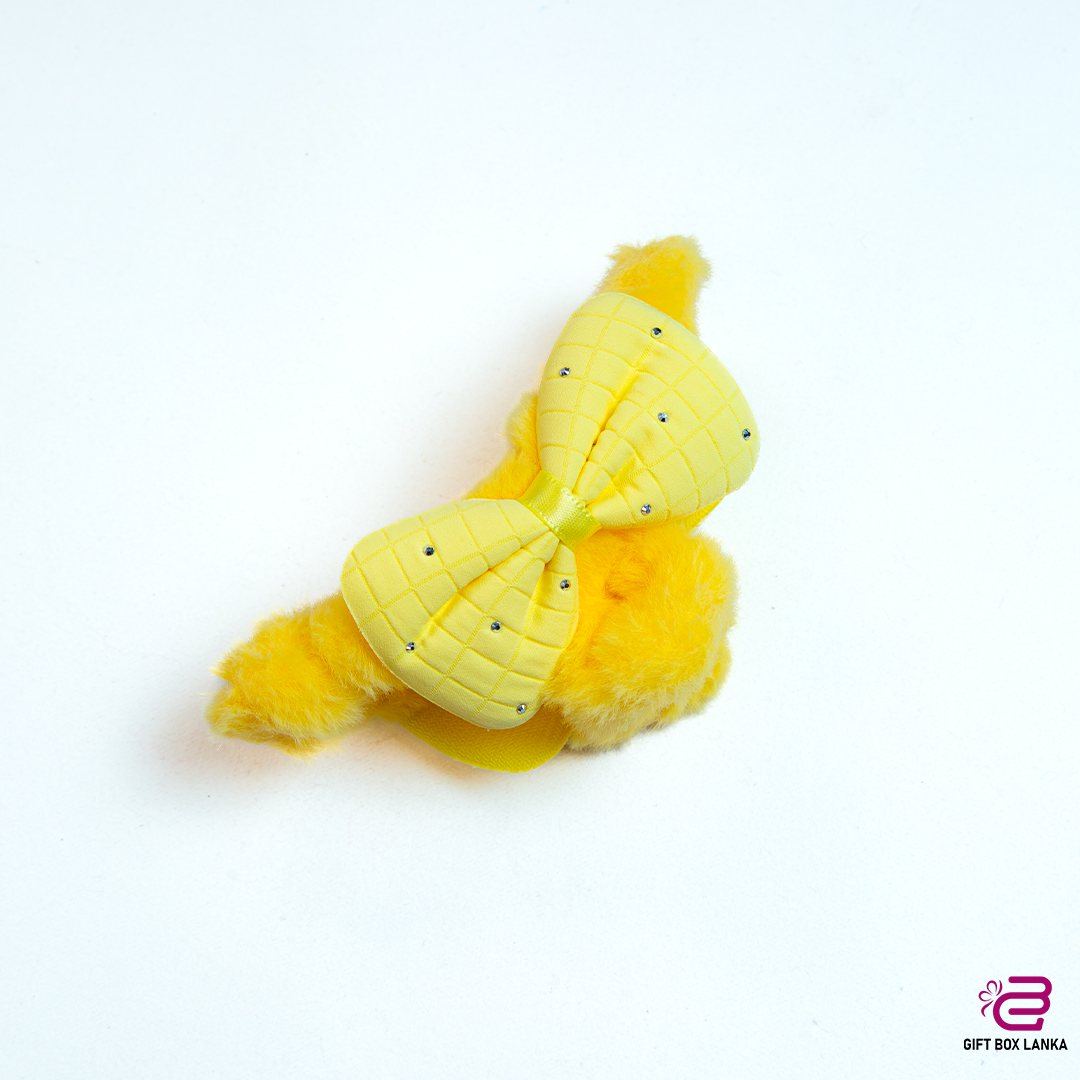 Fluffy Bow Big Hair Clip (D- 1107)