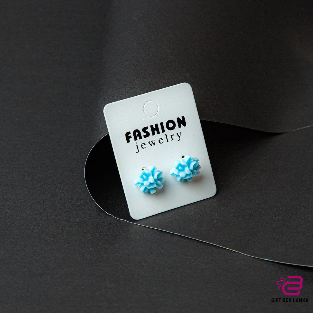 Rose Flower Earrings (D- 134)