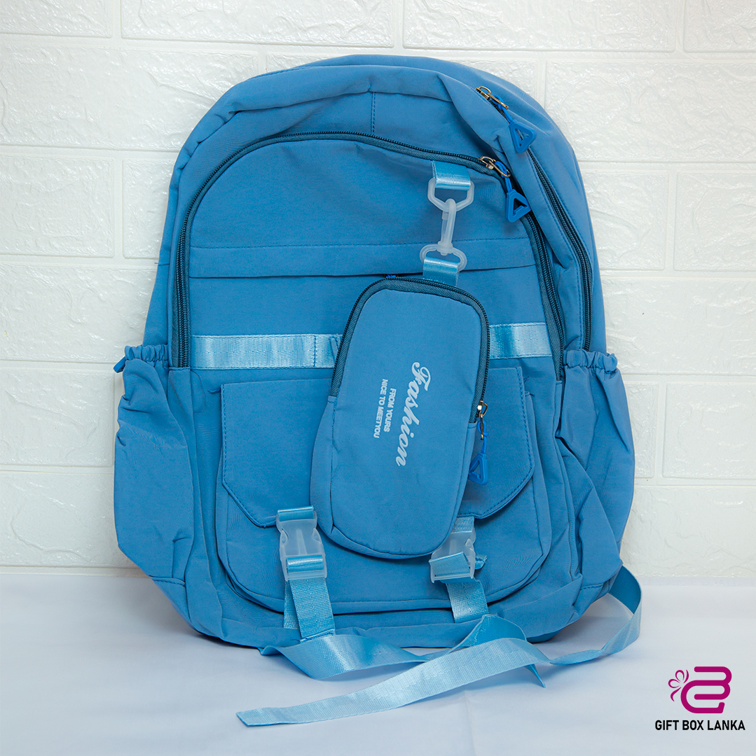 2Pcs Women's School Teenage Girl Backpack (D- 1197)