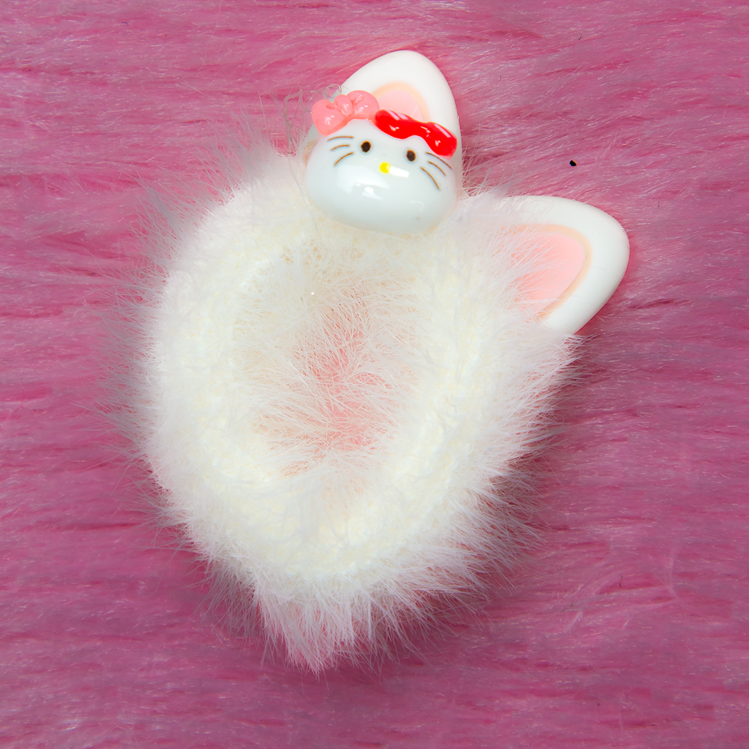 Cute Anime Fluffy Hair Bool -Hello Kitty