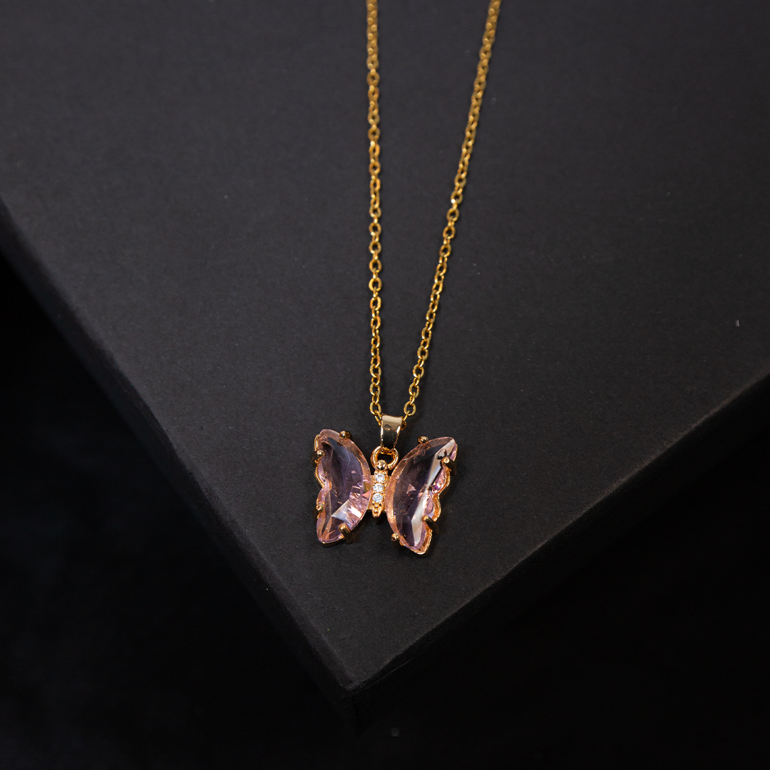 Stainless Steel Gold Necklace - No 2