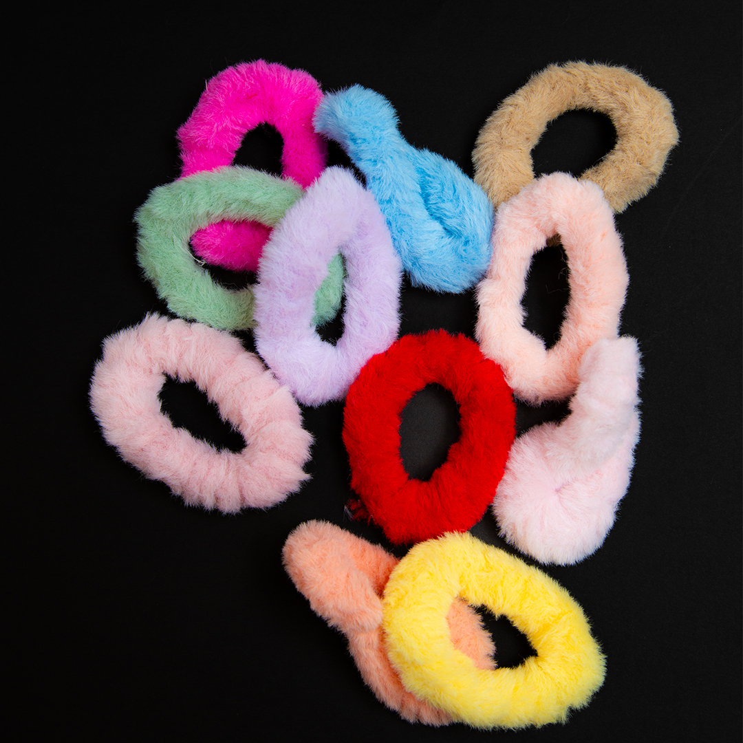 Small Fluffy Hair Bools [D- 917]