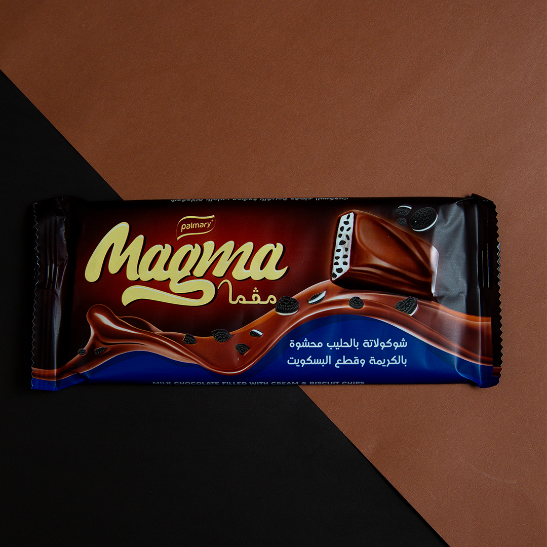 Magma Biscuit Chips Milk Chocolate 90g