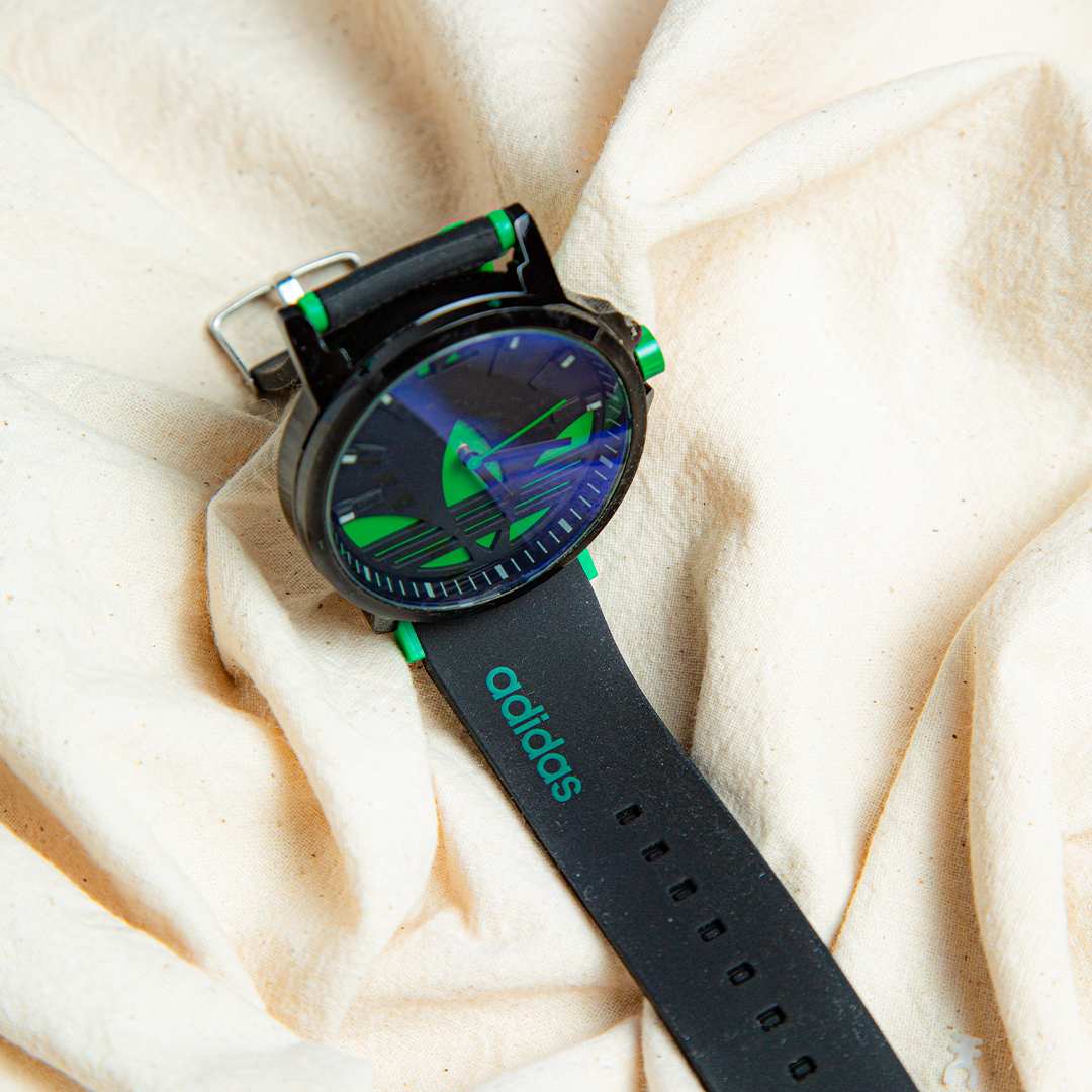 Adidas Green Men Watch (D- 650)