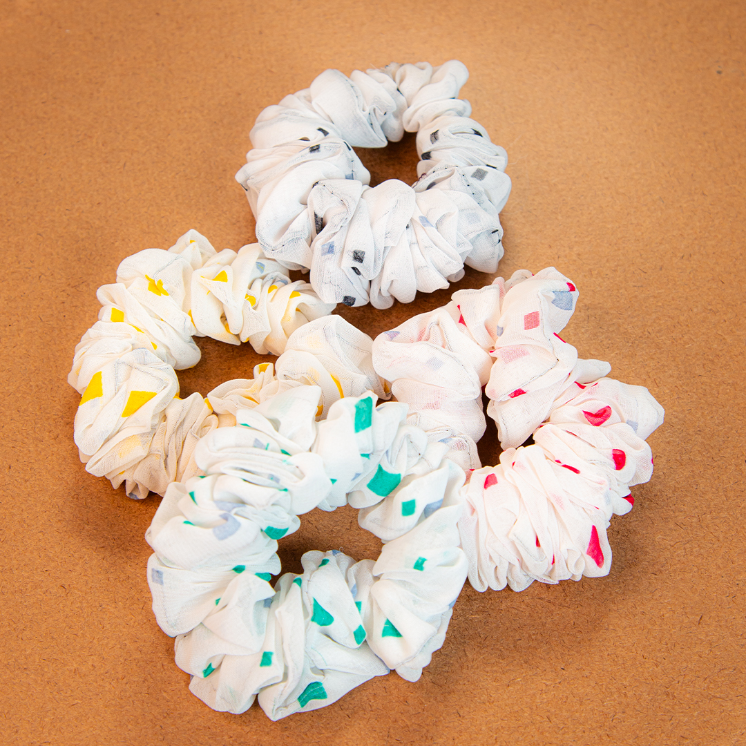 Printed Scrunchy  (D- 1160)