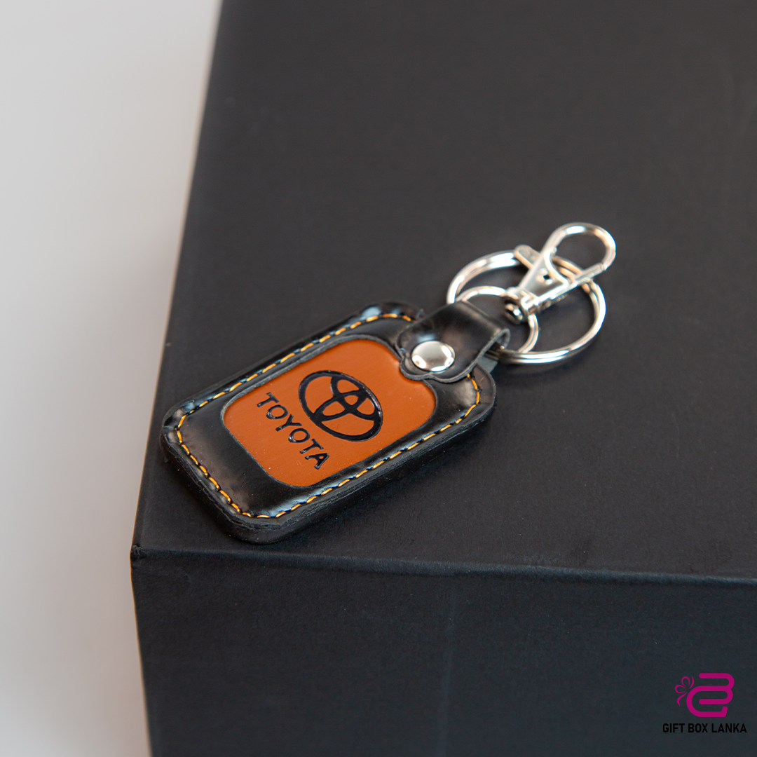 Quality Leather Vehical Keytag -TOYOTA