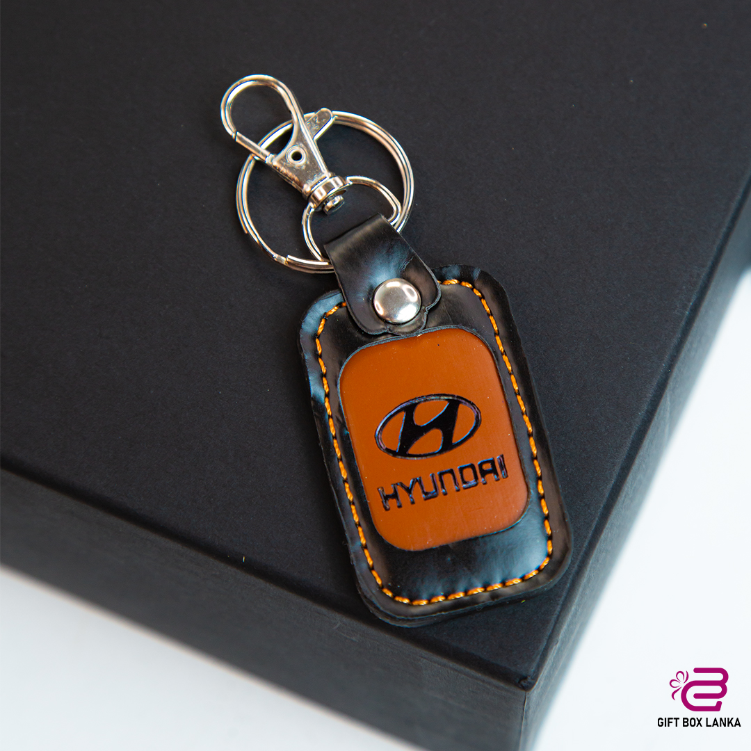 Quality Leather Vehical Keytag -HYUNDAI