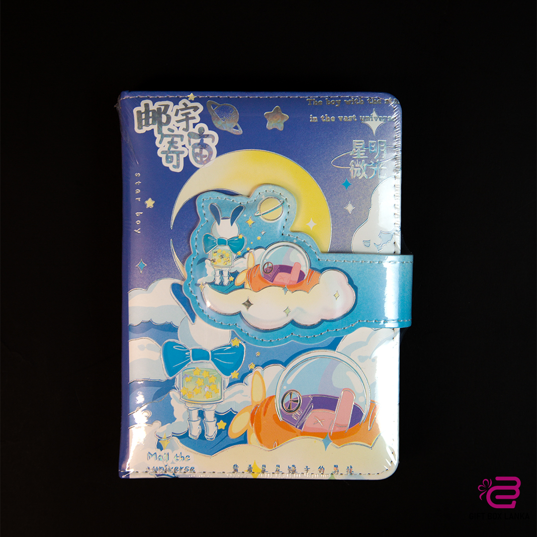 Cute Blue Note Book - NO 2