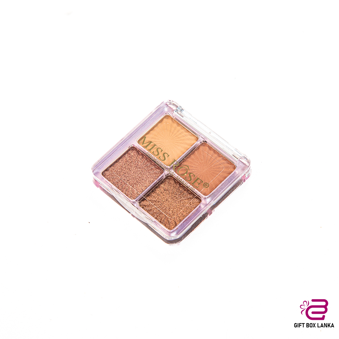 Miss Rose 4Color Eyeshadow Pallet (D- 617)