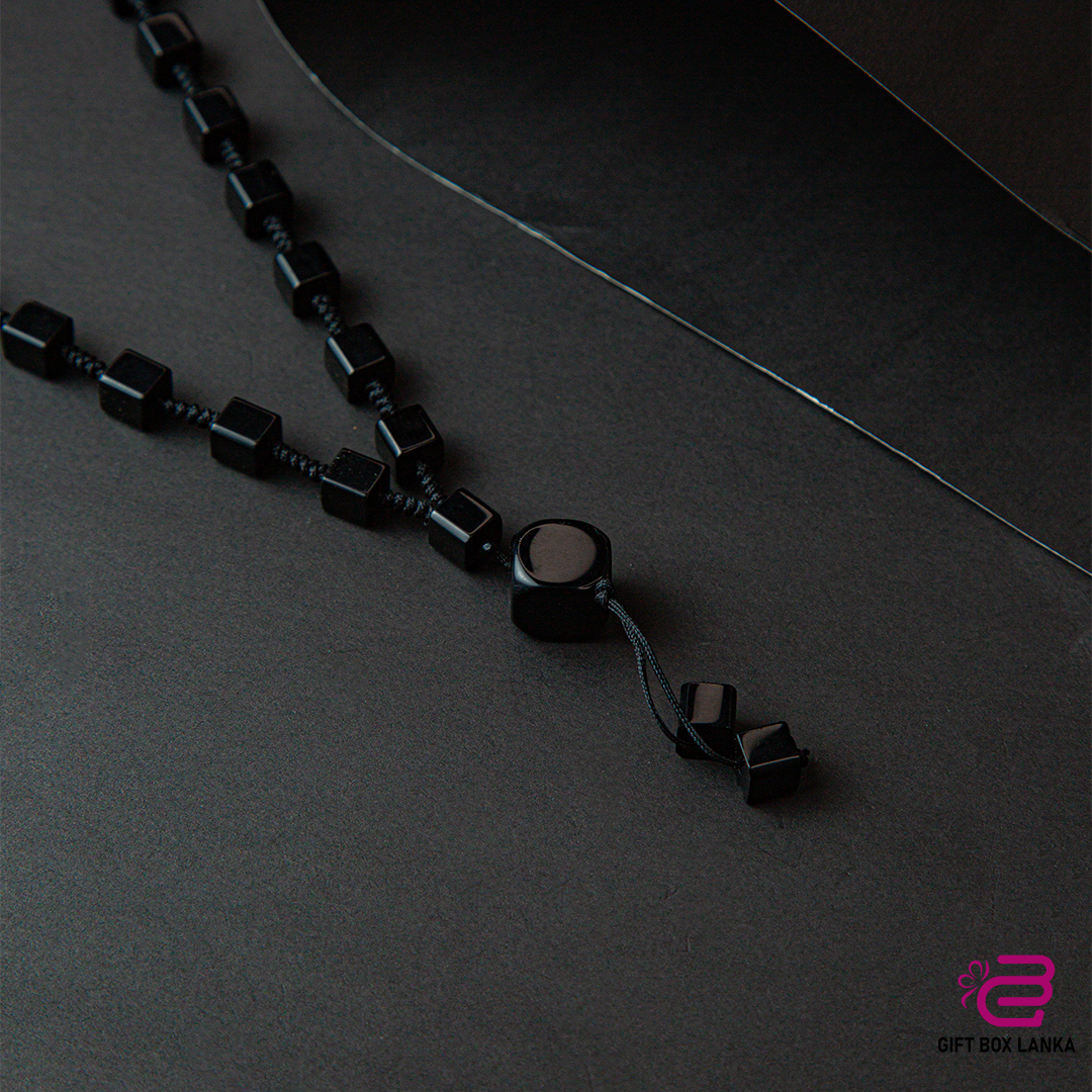 Black Pearl Necklace (D- 398)