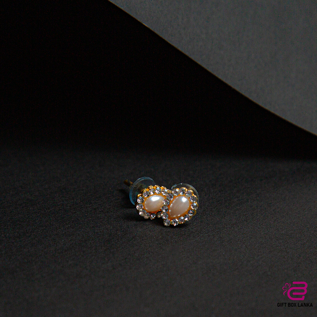 Pink Pearl Earrings (D- 130)