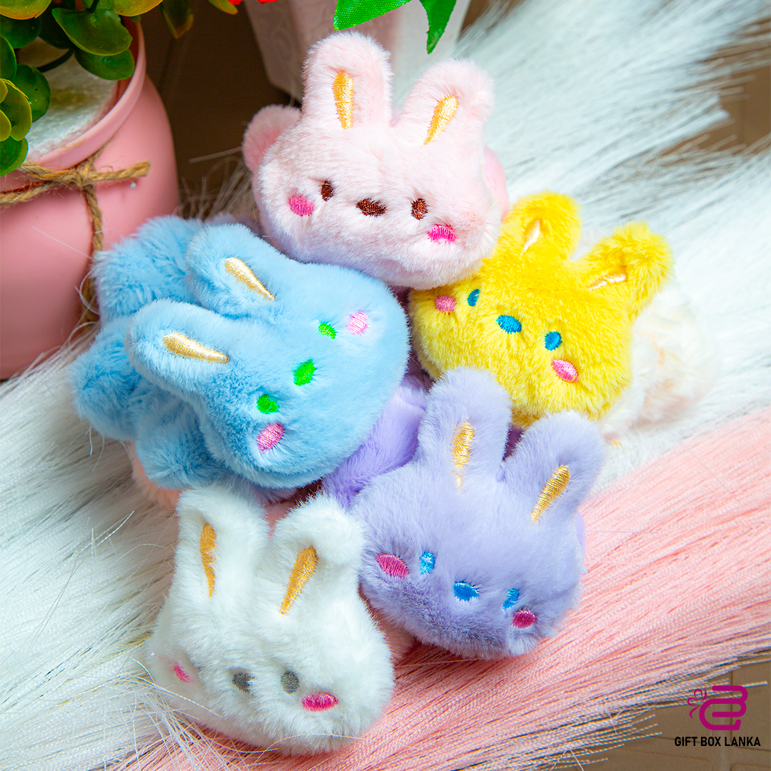 Bunny Fluffy Scrunchy (D- 1178)