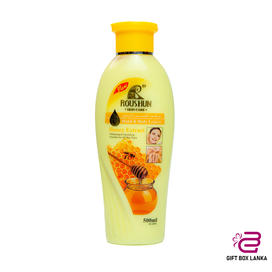 Roushun Honey extract Hand and Body Lotion 500Ml (D- 938)