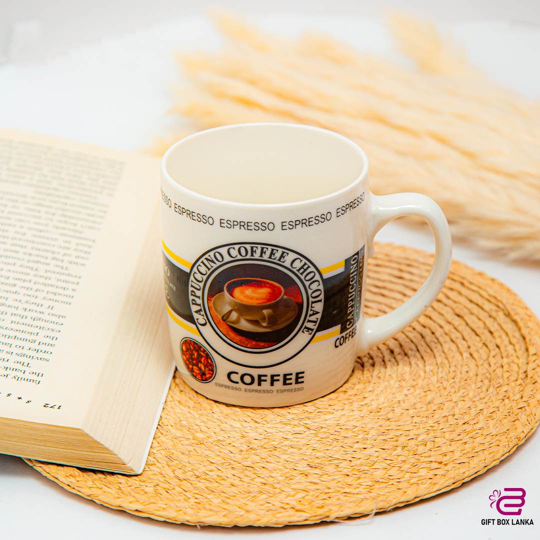 Cappuccino Coffee Mug with Spoon (D- 750)
