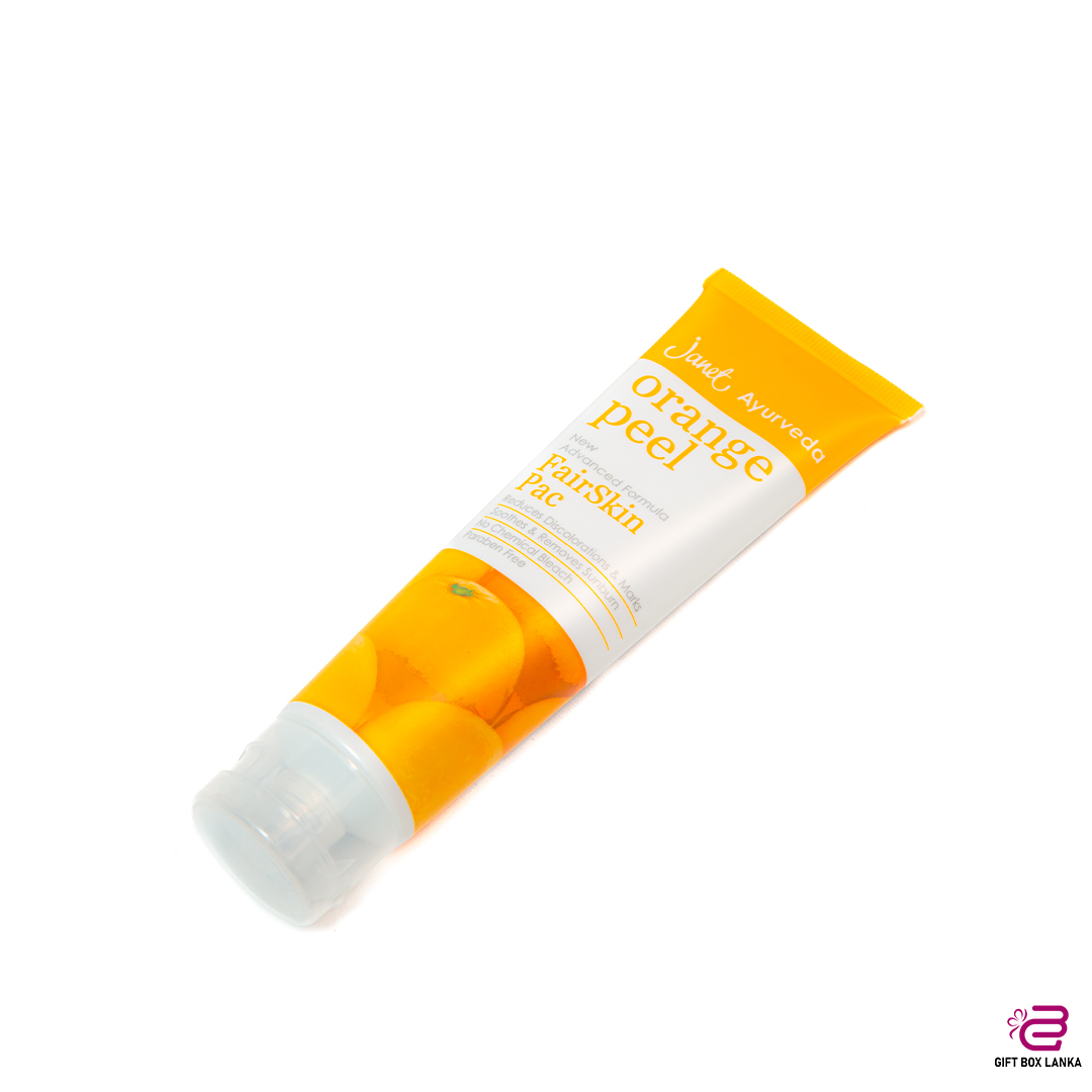 Janet Fair Skin Pac - Orange Peel 100ml