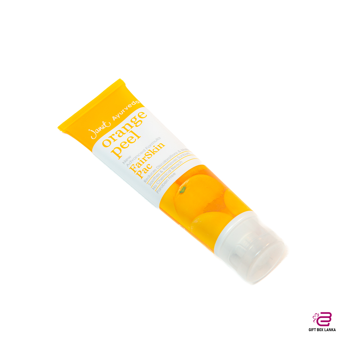 Janet Fair Skin Pac - Orange Peel 100ml