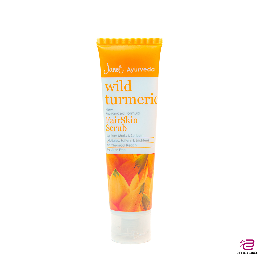 Janet Wild Turmeric Fair Skin Scrub 100ml