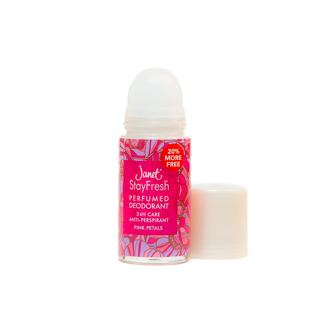 Janet Perfumed Deodorant - Pink Petals