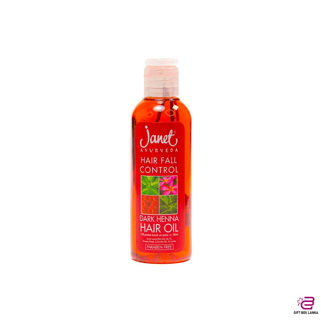 Janet Dark Henna Hair Oil (D-1931/3)