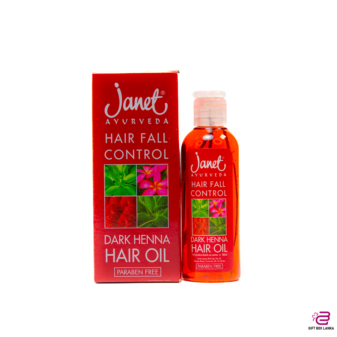 Janet Dark Henna Hair Oil (D-1931/3)