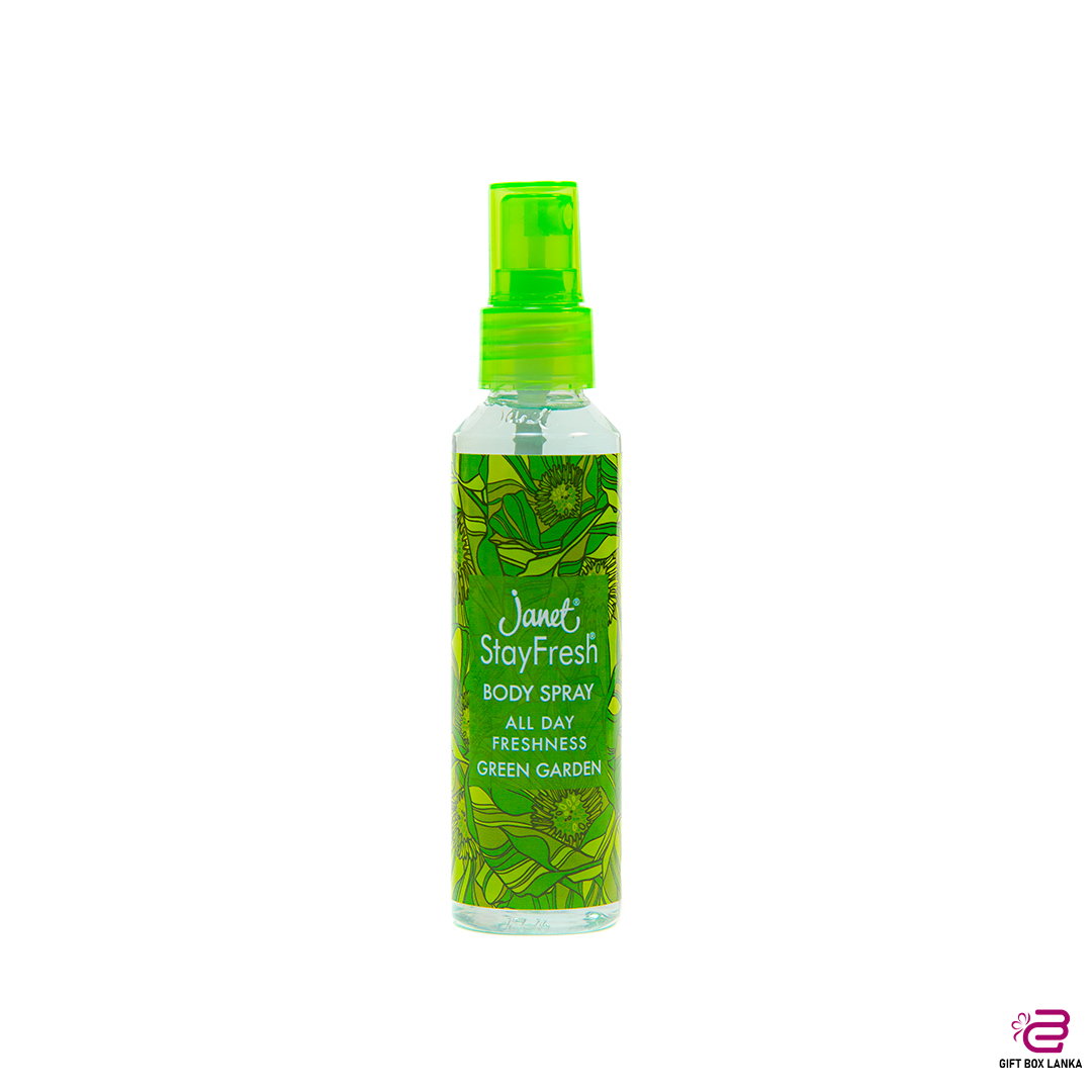 Janet Body Spray Green Garden (D-1942/2)