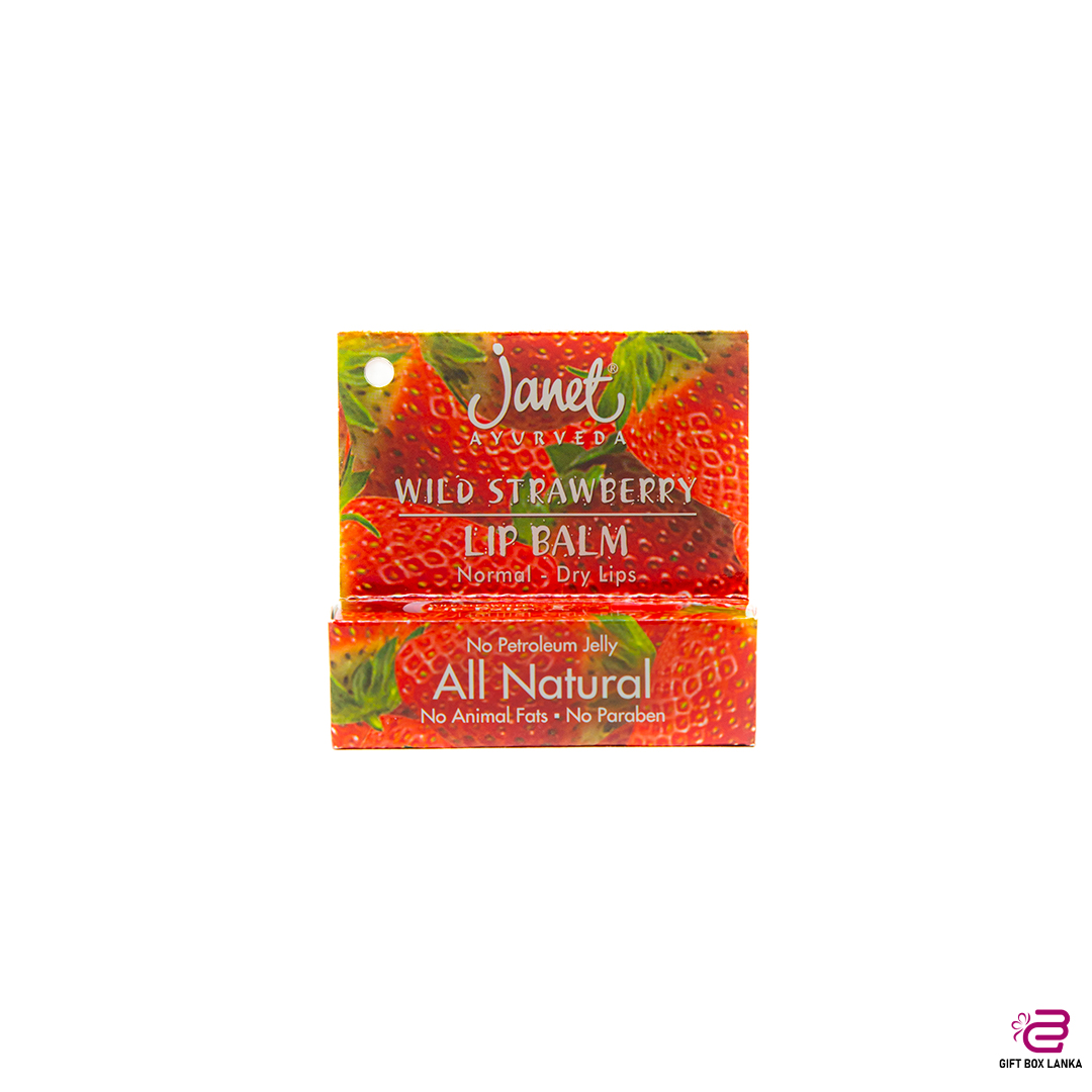 Janet Lip Balm - Wild Strawberry (D-1943/2)