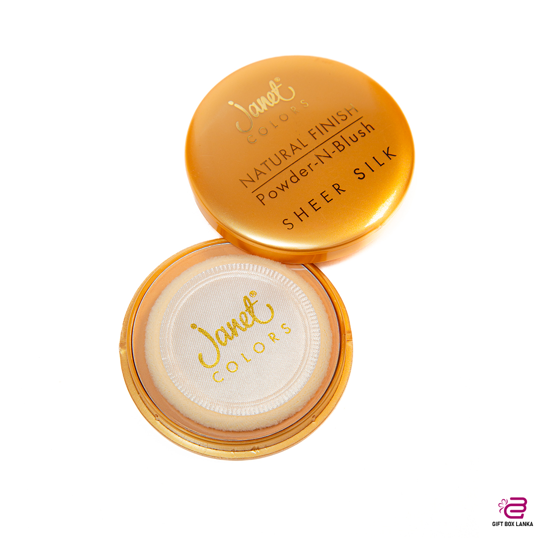 Janet Natural Finish Powder-N-Blush (D-1945)