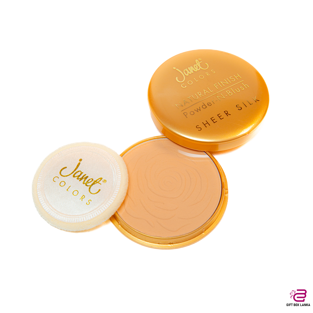 Janet Natural Finish Powder-N-Blush (D-1945)