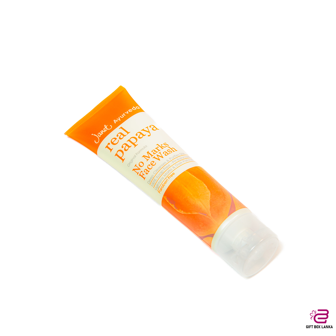 Janet Real Papaya No Marks Face Wash 100ml (D-1951)