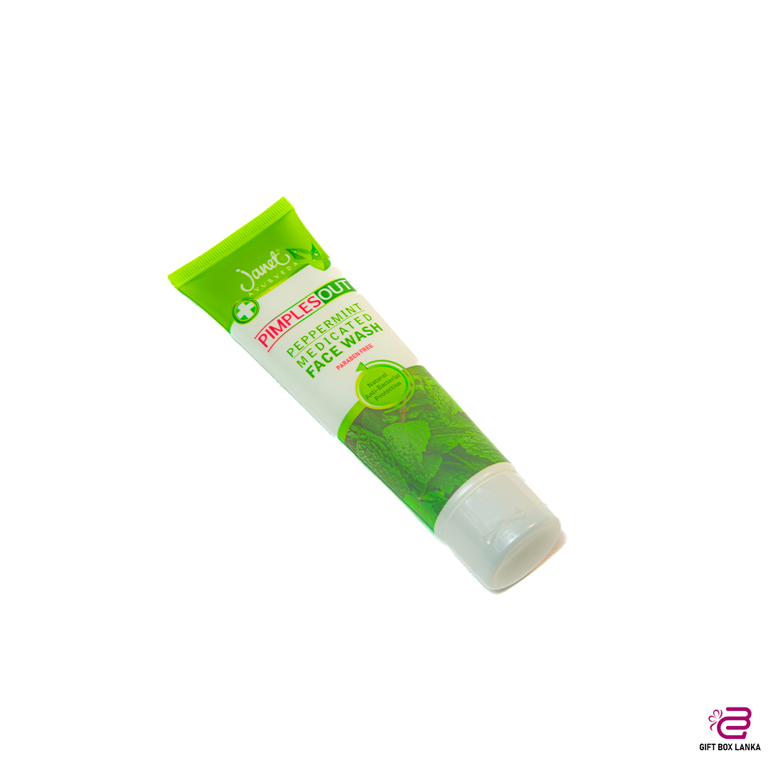 Janet Peppermint Medicated Face Wash 100ml (D-1953/2)