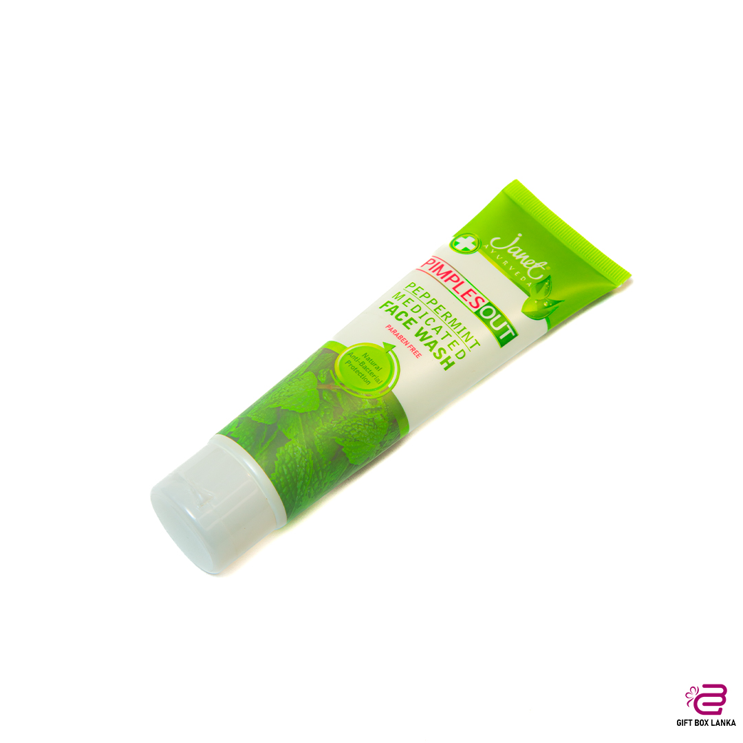 Janet Peppermint Medicated Face Wash 100ml (D-1953/2)
