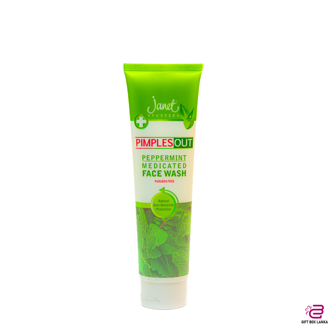 Janet Peppermint Medicated Face Wash 150ml (D-1953/3)