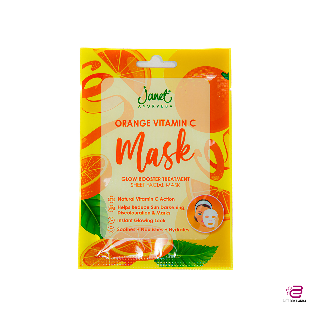 Janet Glow Booster Treatment Sheet Facial Mask (D-1954/1)