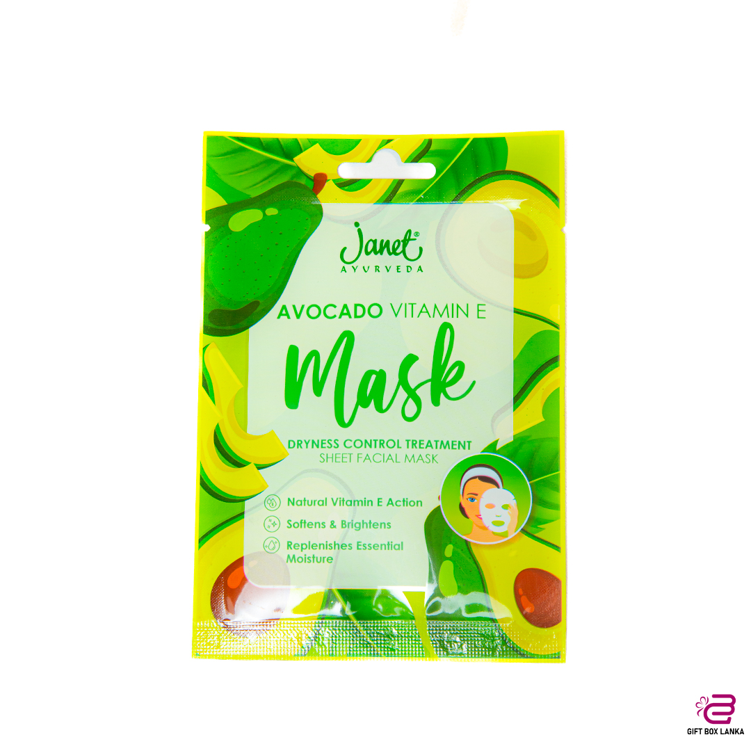 Janet Dryness Control Treatment Sheet Facial Mask (D-1954/2)