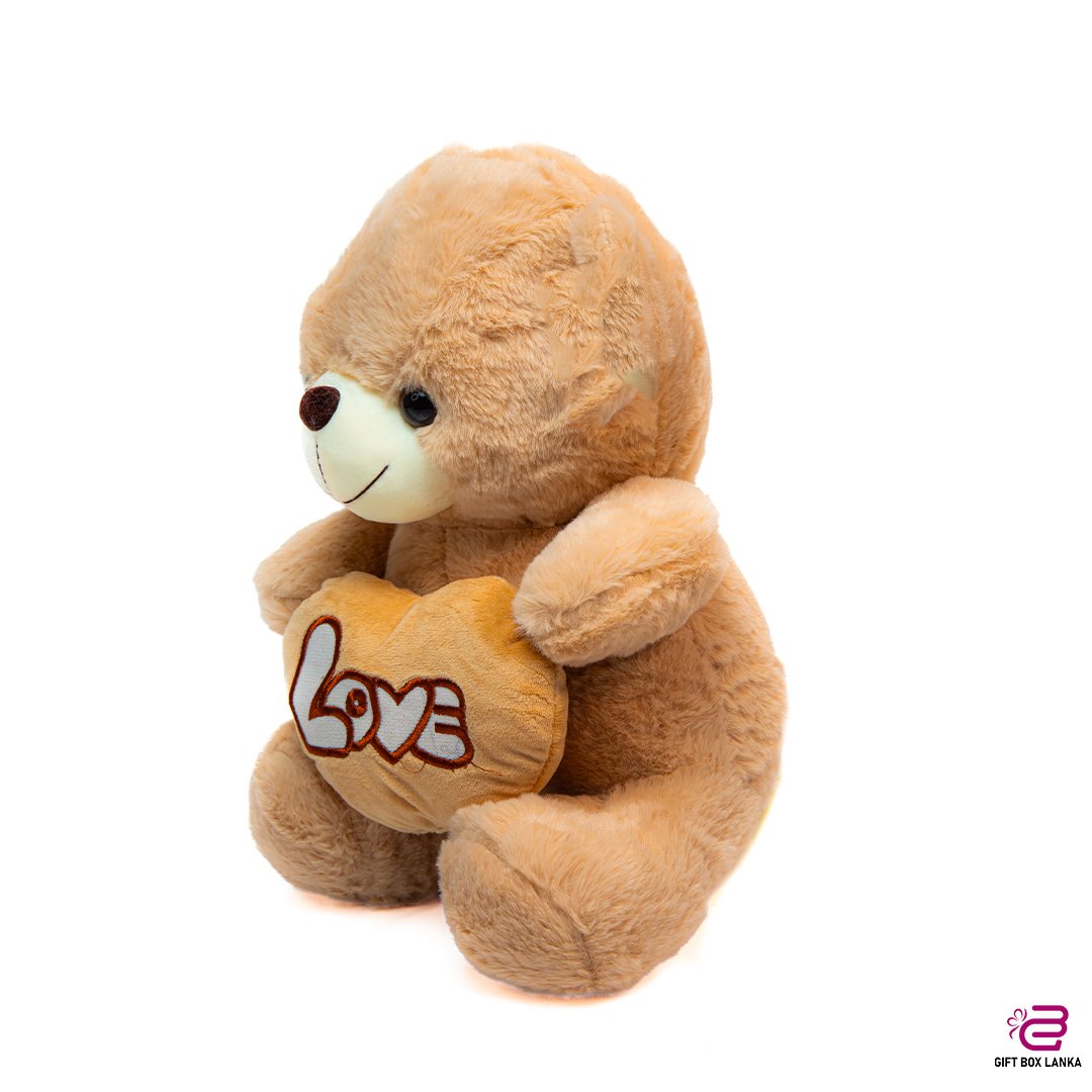 Pink Heart Bear (D-1868)