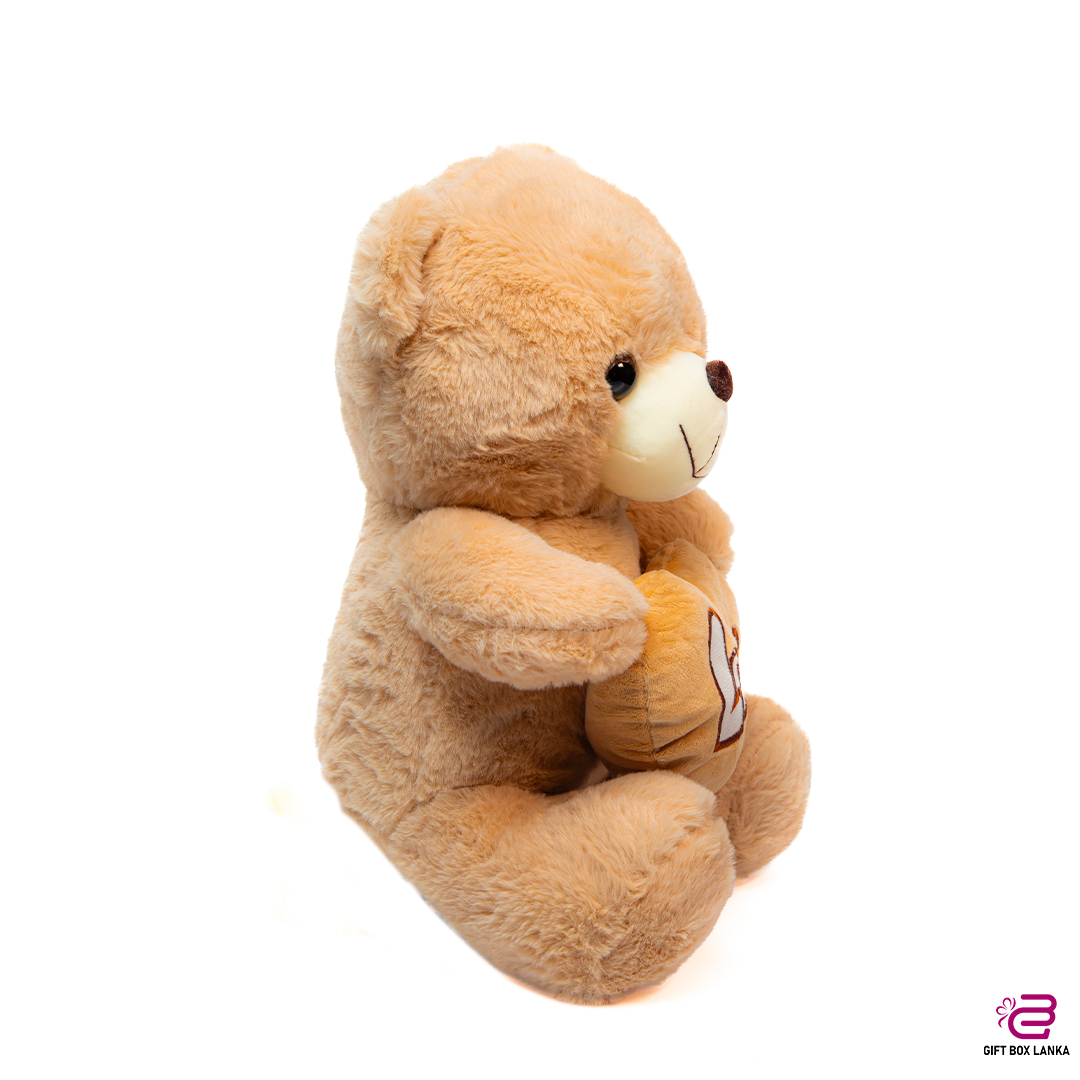 Pink Heart Bear (D-1868)